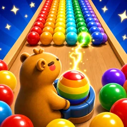 Значок 3D Bubble: Capybara Shoot